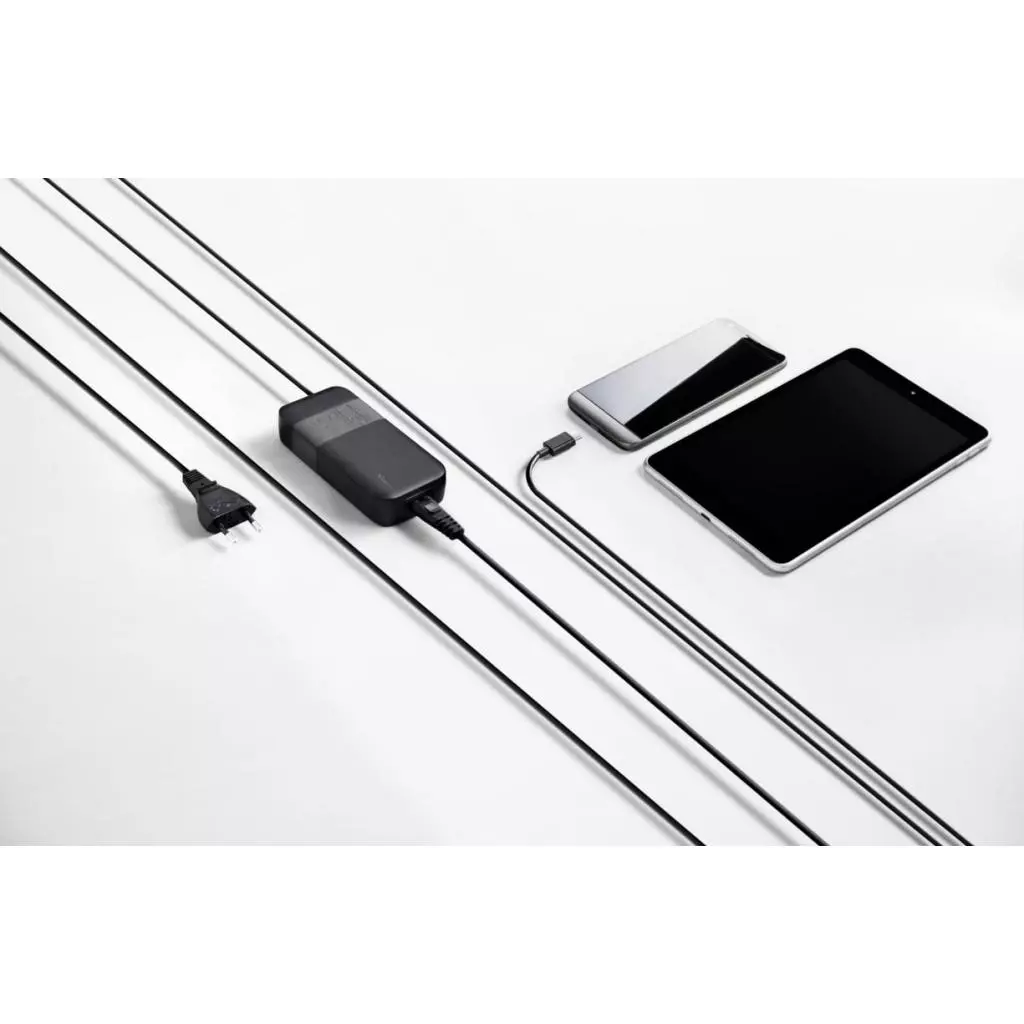 Блок питания к ноутбуку Trust Moda Universal 60W USB-C Charger (21478) - 3 Блок питания к ноутбуку Trust Moda Universal 60W USB-C Charger (21478) - 3