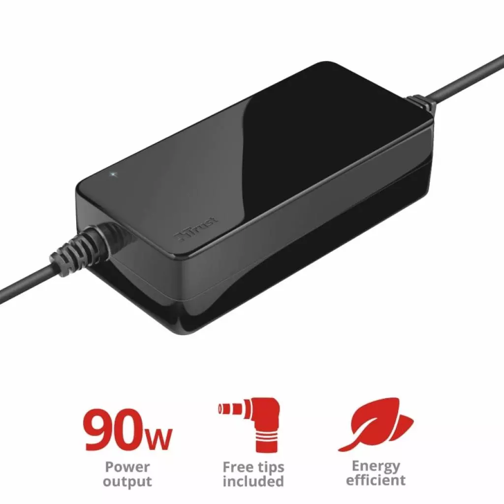 Блок питания к ноутбуку Trust Primo 90W-19V Universal Laptop (22142_TRUST) - 2 Блок питания к ноутбуку Trust Primo 90W-19V Universal Laptop (22142_TRUST) - 2