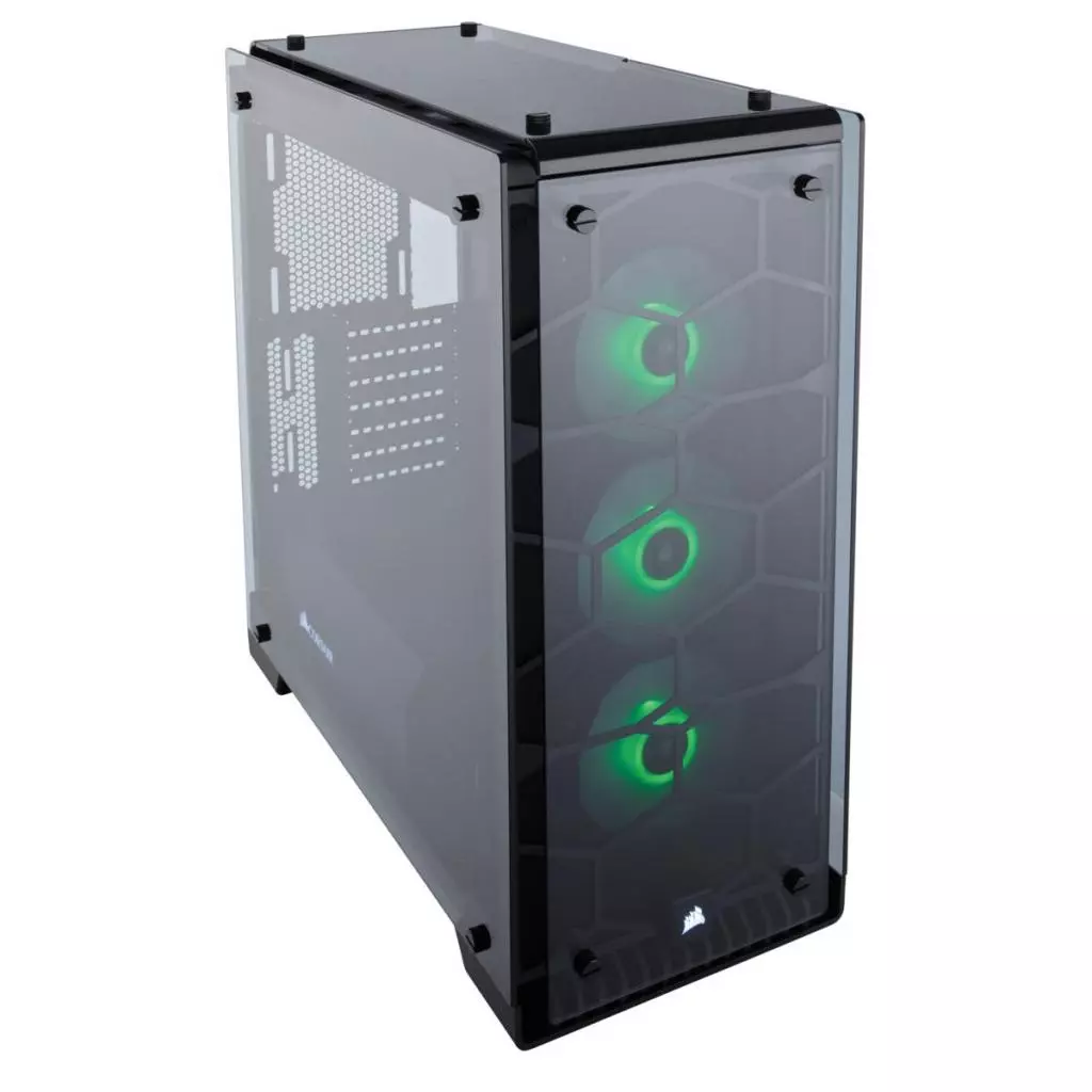 Корпус Corsair Crystal 570X RGB Black (CC-9011098-WW) - 4 Корпус Corsair Crystal 570X RGB Black (CC-9011098-WW) - 4