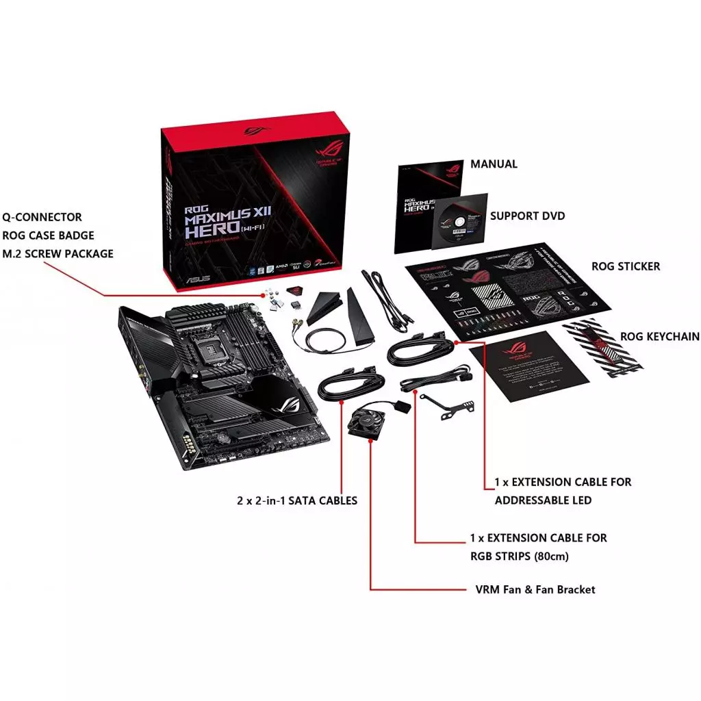 Материнская плата ASUS ROG MAXIMUS XII HERO WI-FI - 6