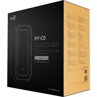 Корпус AeroCool P7-C0 Black (4713105957983) - 11 Корпус AeroCool P7-C0 Black (4713105957983) - 11