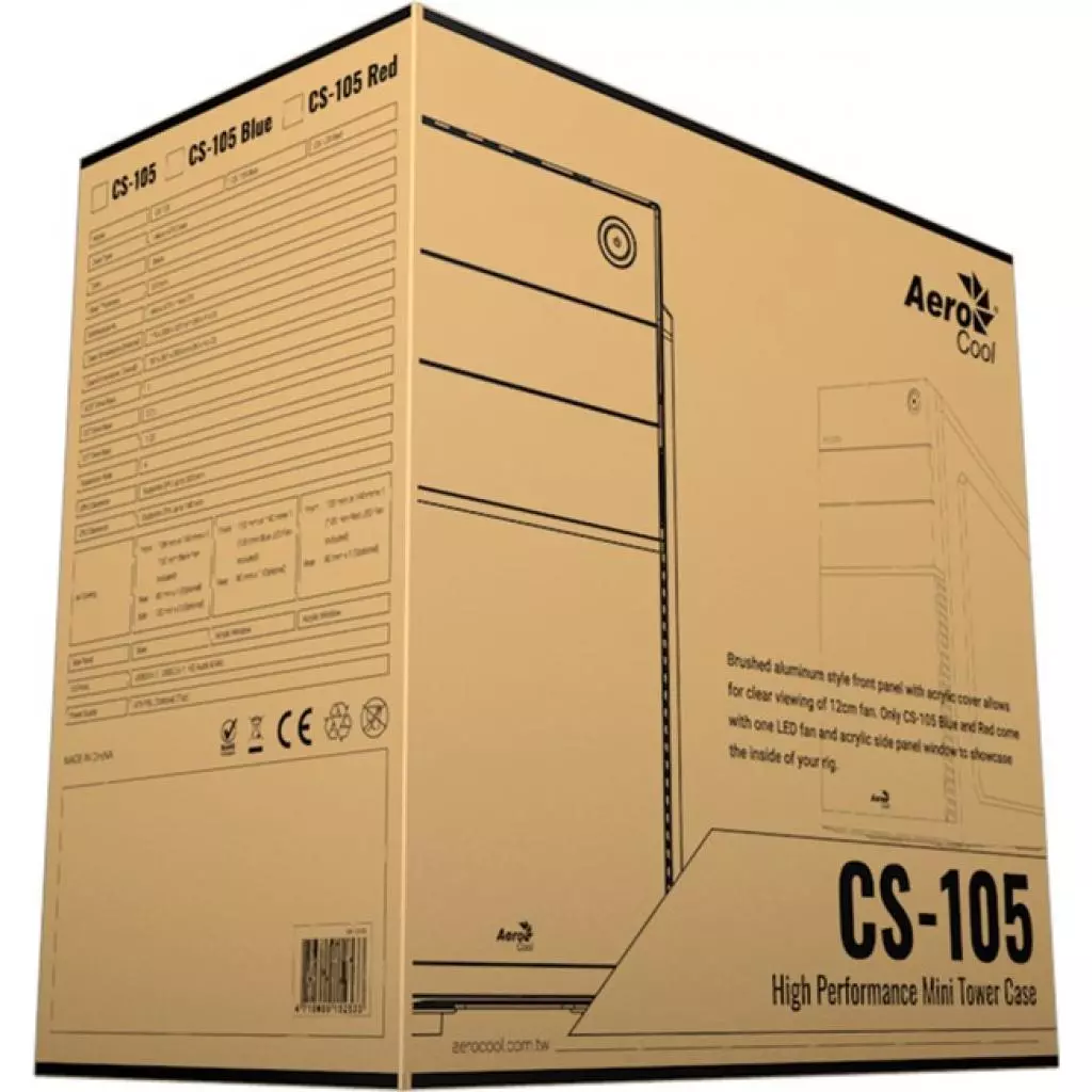 Корпус AeroCool CS-105 (4718009152533) - 8 Корпус AeroCool CS-105 (4718009152533) - 8