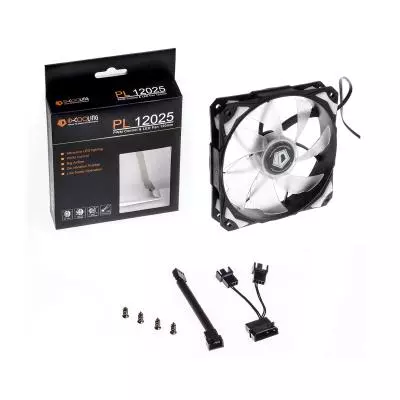 Кулер для корпуса ID-Cooling PL-12025-W - 1 Кулер для корпуса ID-Cooling PL-12025-W - 1