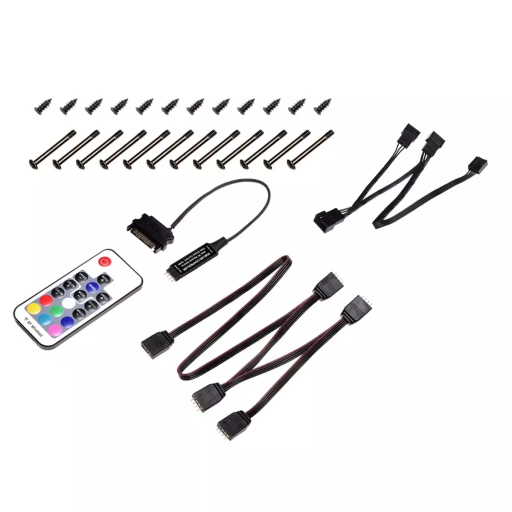 Кулер для корпуса ID-Cooling XF-12025-RGB-TRIO (3pcs Pack) (XF-12025-RGB-TRIO) - 3 Кулер для корпуса ID-Cooling XF-12025-RGB-TRIO (3pcs Pack) (XF-12025-RGB-TRIO) - 3