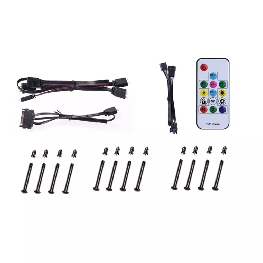 Кулер для корпуса ID-Cooling ZF-12025-RGB Trio (3pcs Pack) (ZF-12025-RGB Trio) - 2