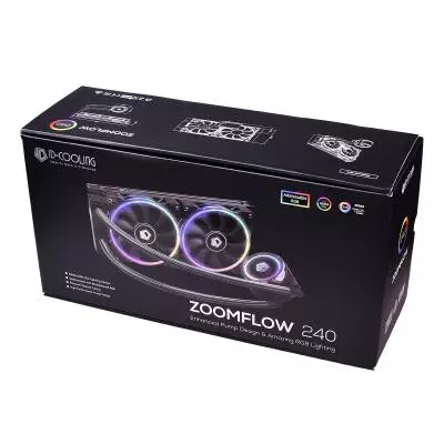 Система водного охлаждения ID-Cooling Zoomflow 240 ARGB - 3 Система водного охлаждения ID-Cooling Zoomflow 240 ARGB - 3