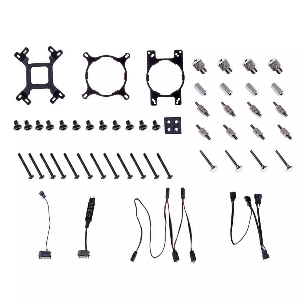 Кулер для процессора ID-Cooling Auraflow X 360 Snow - 9