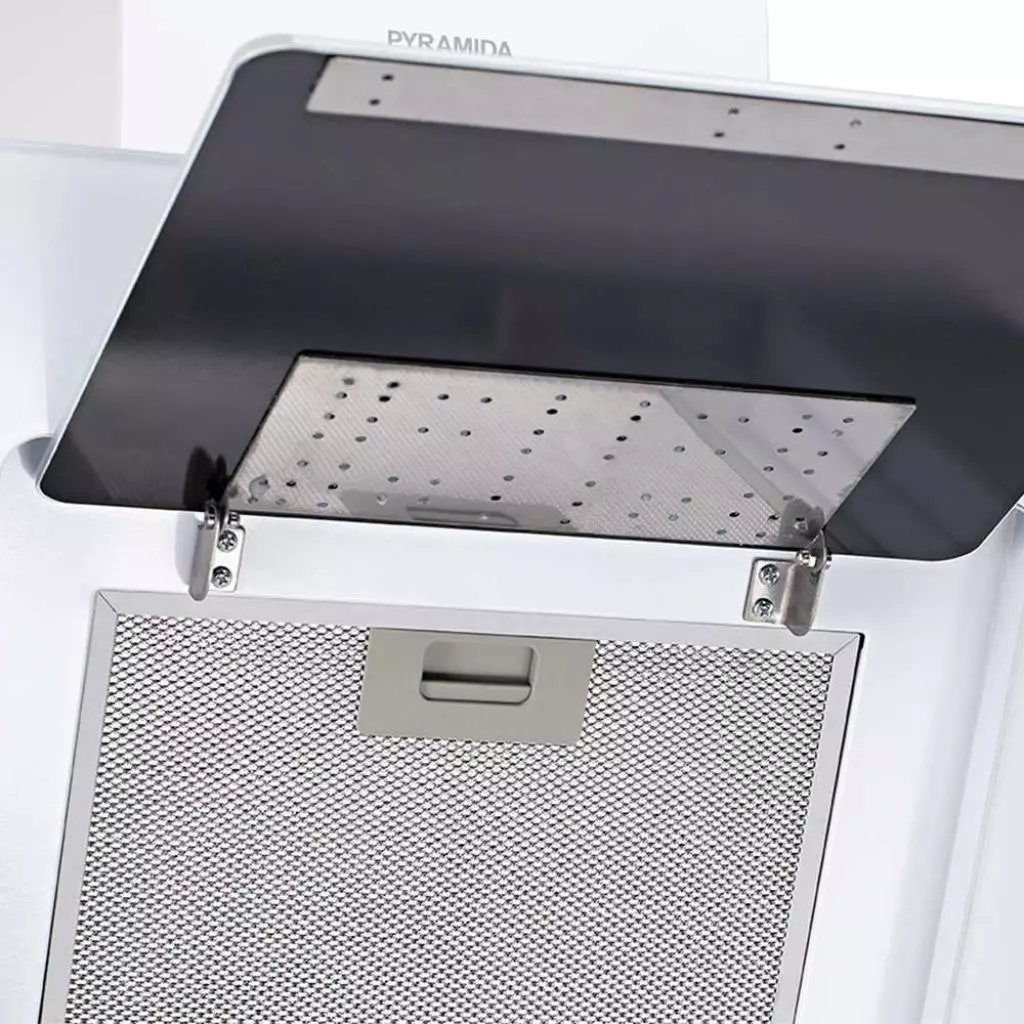 Вытяжка кухонная Pyramida NR-F 60 M WH - 3