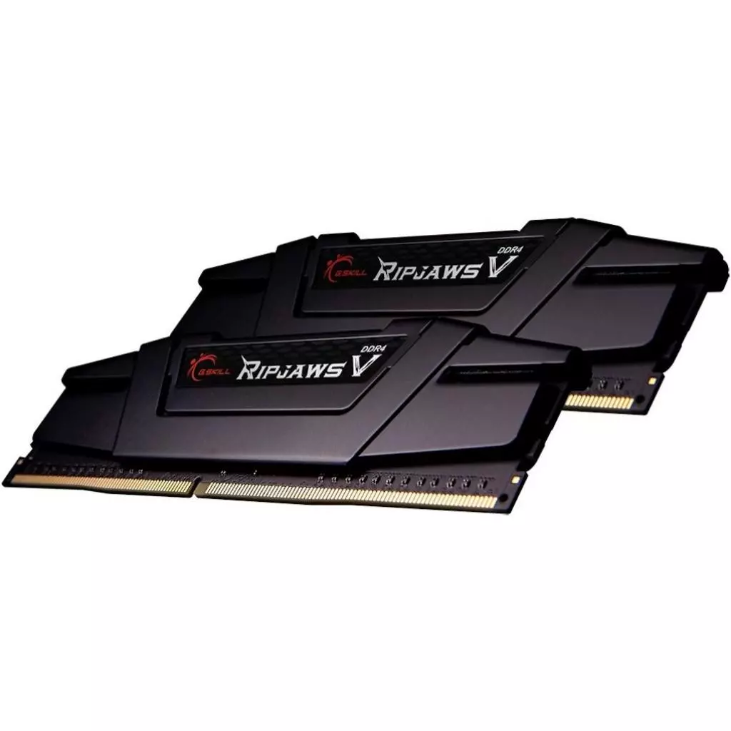 Модуль памяти для компьютера DDR4 16GB (2x8GB) 3600 MHz Ripjaws V G.Skill (F4-3600C18D-16GVK) - 1