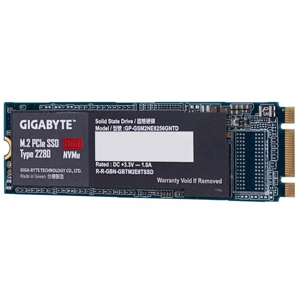 Накопитель SSD M.2 2280 256GB GIGABYTE (GP-GSM2NE8256GNTD) - 2 Накопитель SSD M.2 2280 256GB GIGABYTE (GP-GSM2NE8256GNTD) - 2