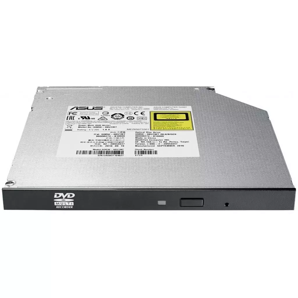 Оптический привод DVD-RW ASUS SDRW-08U1MT/BLK/B/GEN - 1 Оптический привод DVD-RW ASUS SDRW-08U1MT/BLK/B/GEN - 1