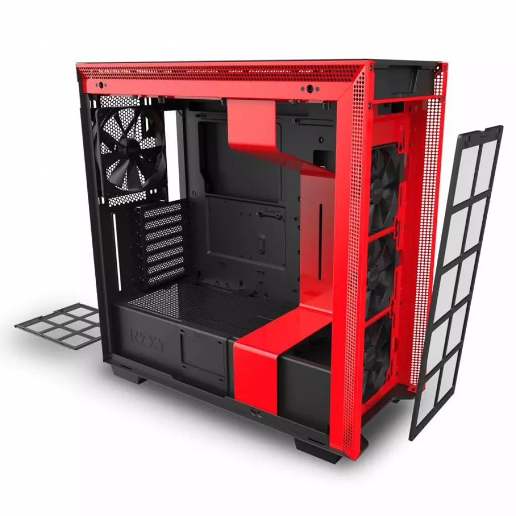 Корпус NZXT H710 Black/Red (CA-H710B-BR) - 10 Корпус NZXT H710 Black/Red (CA-H710B-BR) - 10