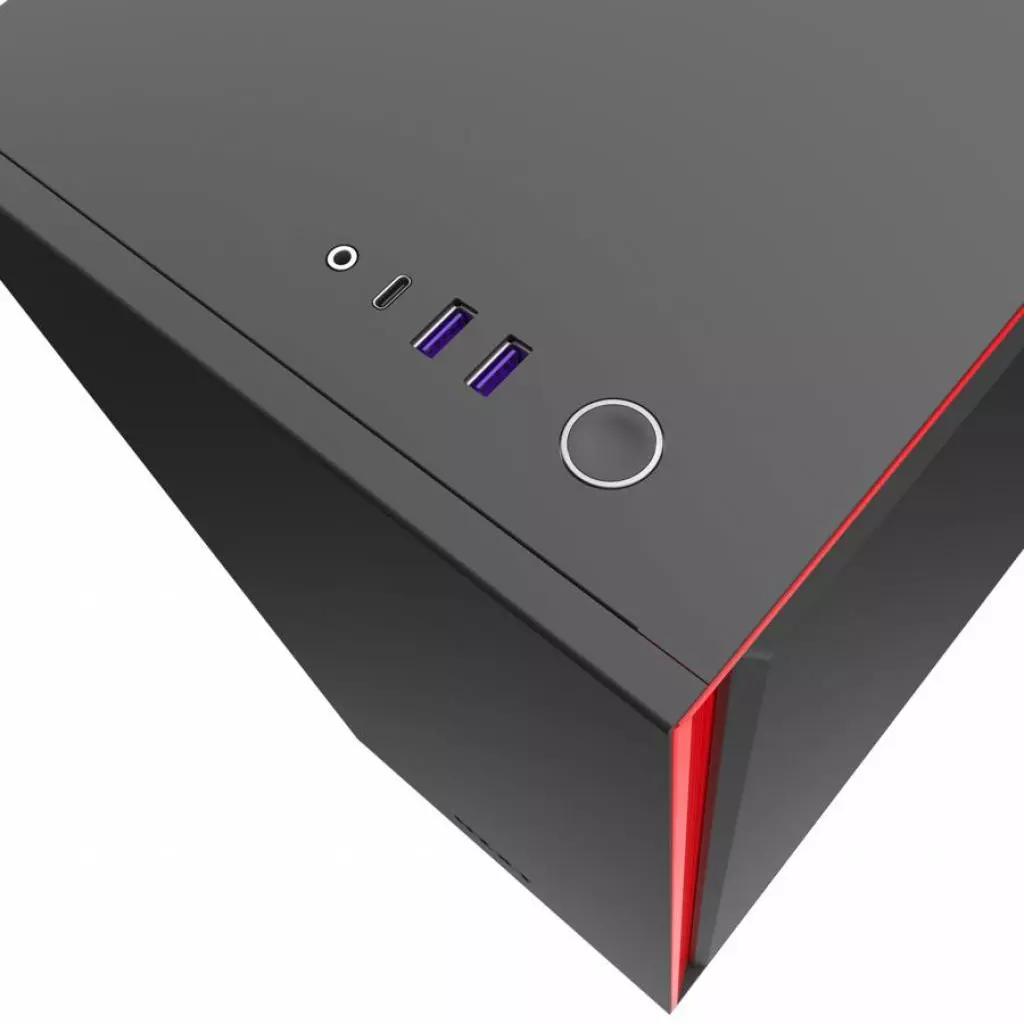 Корпус NZXT H710 Black/Red (CA-H710B-BR) - 11 Корпус NZXT H710 Black/Red (CA-H710B-BR) - 11