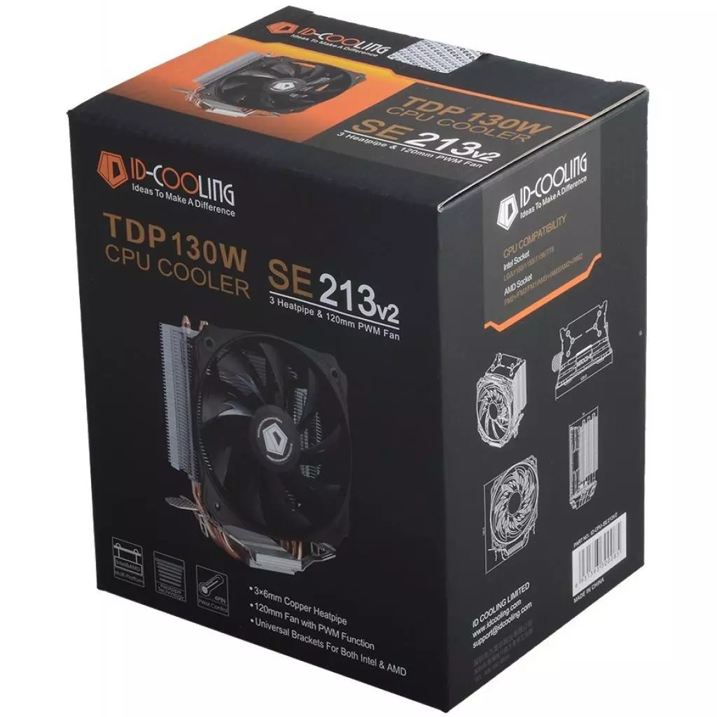 Кулер для процессора ID-Cooling SE-213V2 - 7 Кулер для процессора ID-Cooling SE-213V2 - 7