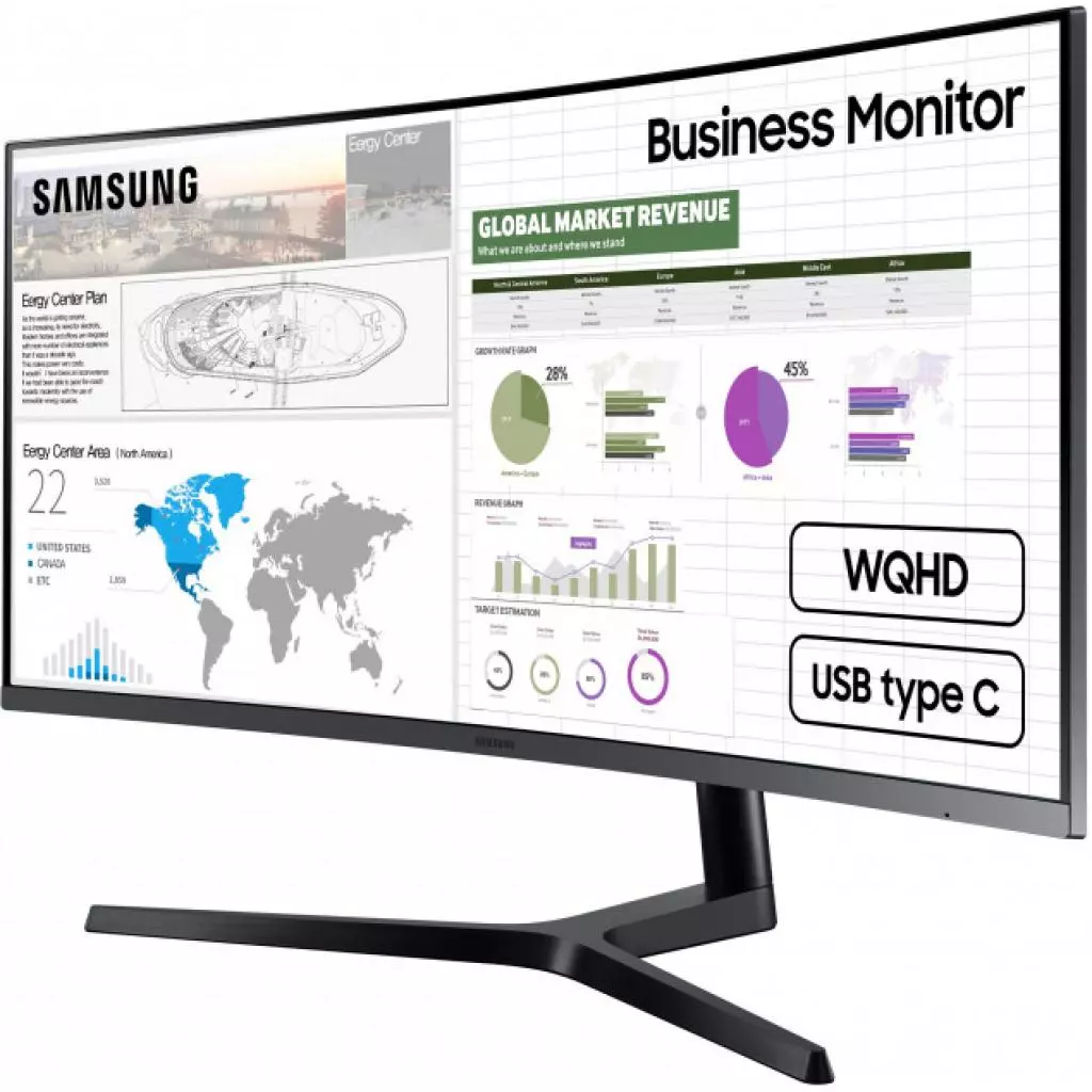 Монитор Samsung C34H890 (LC34H890WGIXCI) - 1