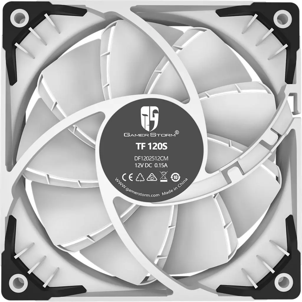 Кулер для корпуса Deepcool GAMER STORM TF120S WHITE (TF120S WHITE) - 2 Кулер для корпуса Deepcool GAMER STORM TF120S WHITE (TF120S WHITE) - 2