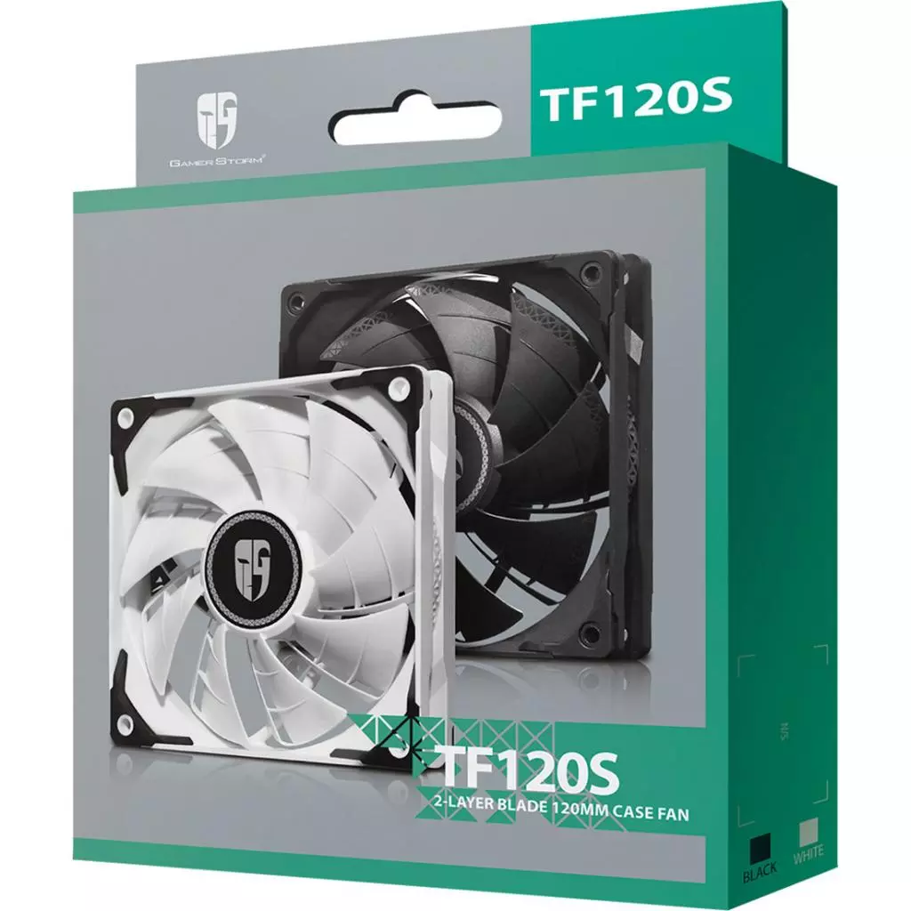 Кулер для корпуса Deepcool GAMER STORM TF120S WHITE (TF120S WHITE) - 4 Кулер для корпуса Deepcool GAMER STORM TF120S WHITE (TF120S WHITE) - 4