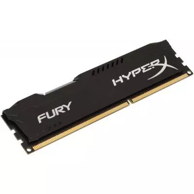 Модуль памяти для компьютера DDR3 4GB 1866 MHz LoFury Black Kingston Fury (ex.HyperX) (HX318LC11FB/4) - 1