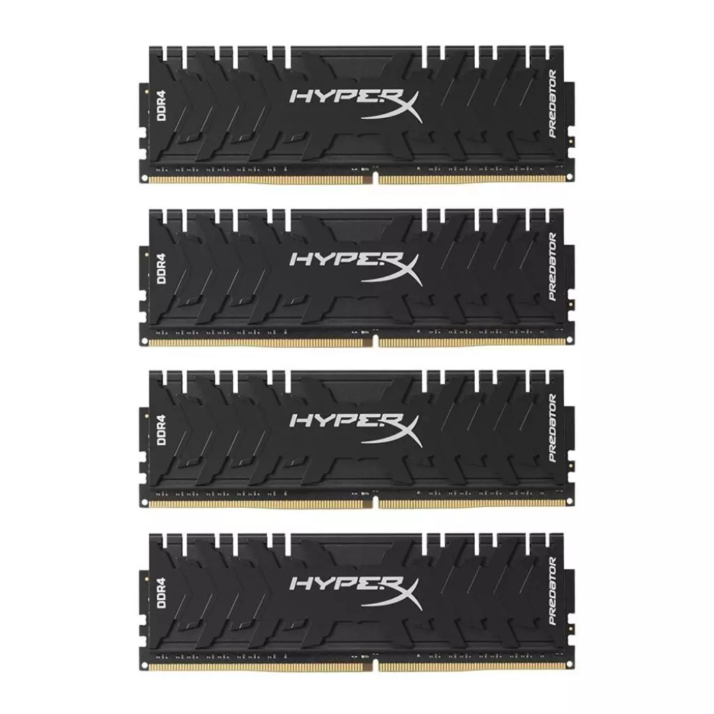 Модуль памяти для компьютера DDR4 32GB (4x8GB) 3000 MHz HyperX Predator Kingston Fury (ex.HyperX) (HX430C15PB3K4/32)