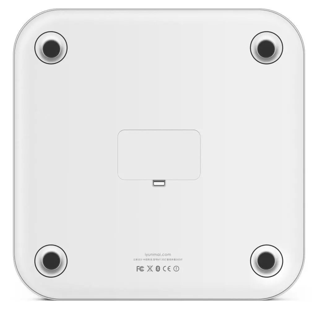 Весы напольные Yunmai Color Smart Scale White (M1302-WH) - 1 Весы напольные Yunmai Color Smart Scale White (M1302-WH) - 1