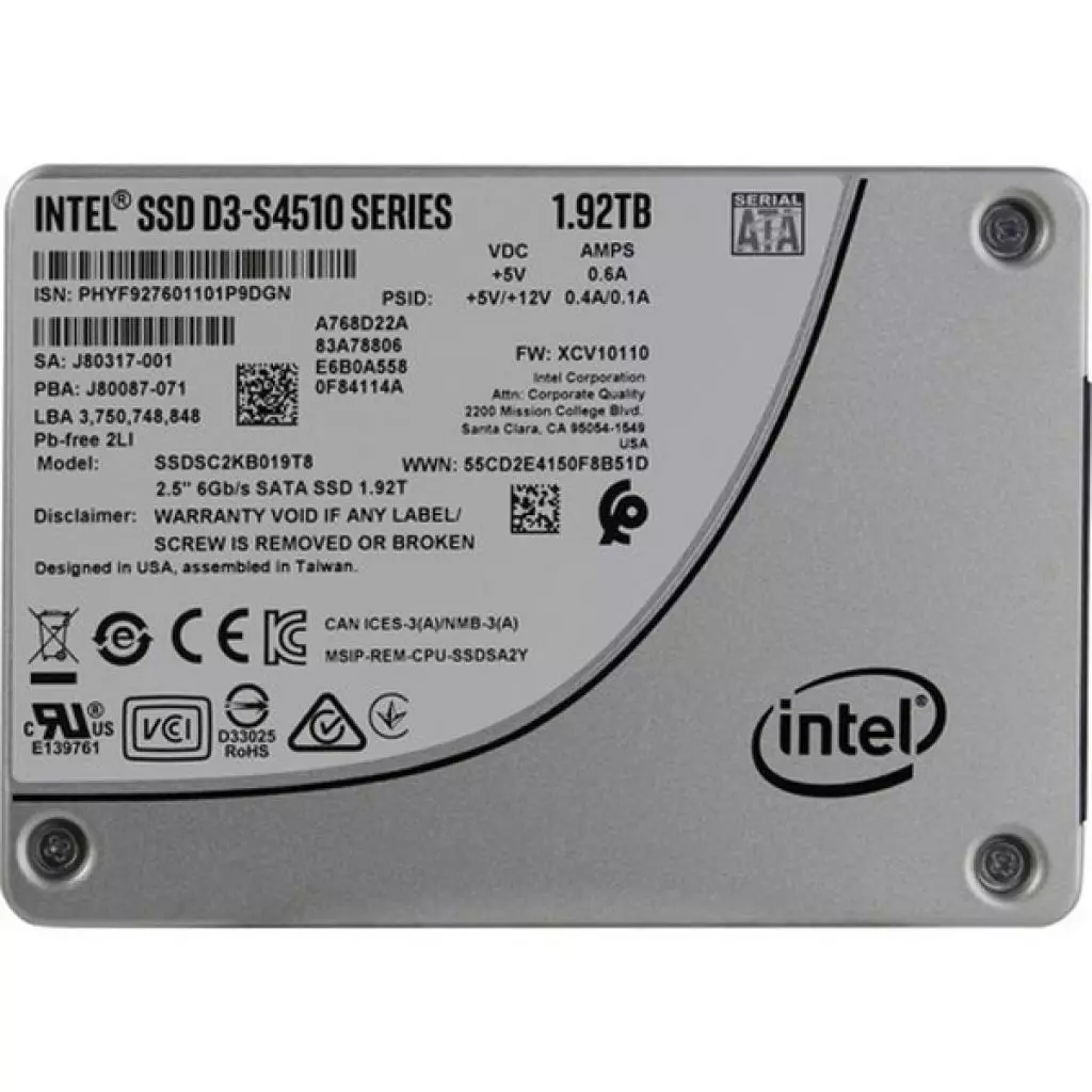 Накопитель SSD 2.5" 1.92TB ASUS (90SKH000-M2RAN0)