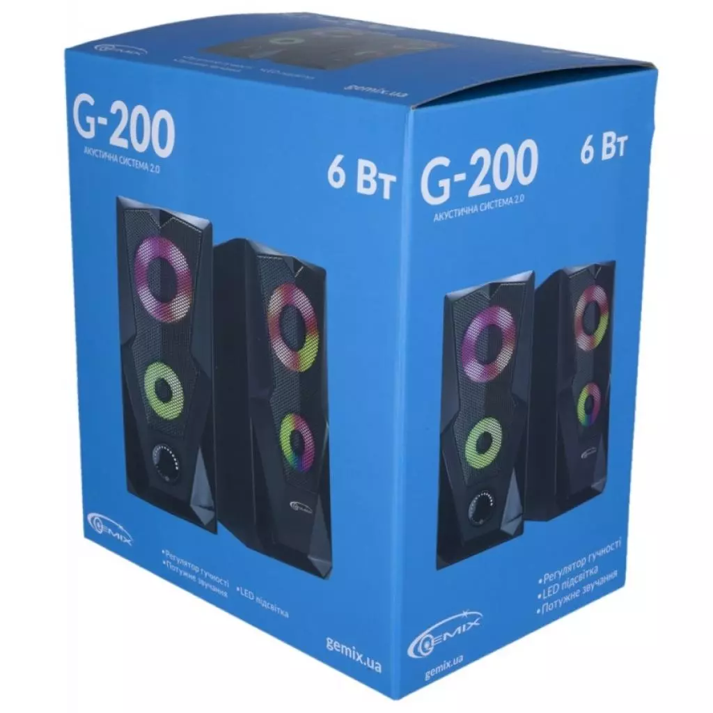 Акустическая система Gemix G-200 Black - 6