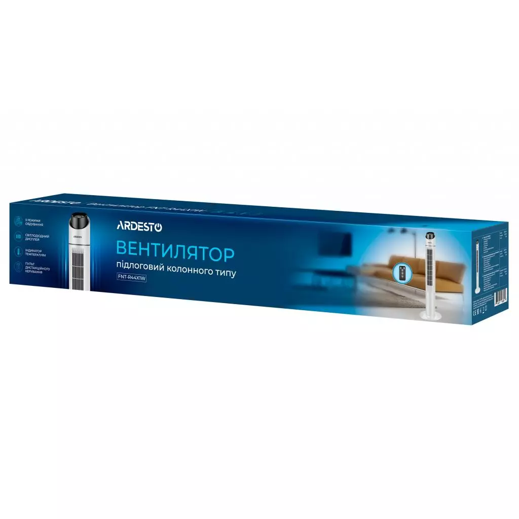 Вентилятор Ardesto FNT-R44X1W - 1 Вентилятор Ardesto FNT-R44X1W - 1