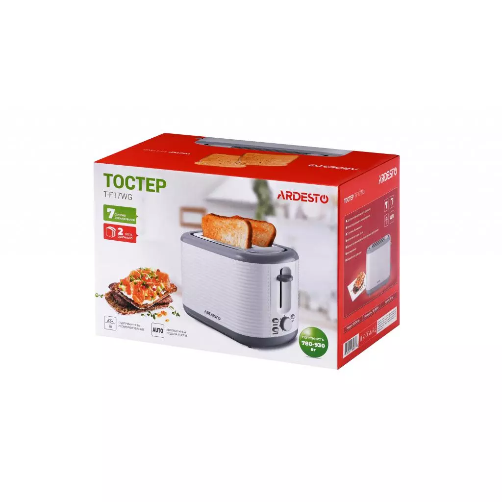 Тостер Ardesto T-F17WG - 3 Тостер Ardesto T-F17WG - 3