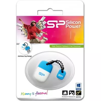 USB флеш накопитель Silicon Power 64Gb Jewel J07 Blue USB 3.0 (SP064GBUF3J07V1B) - 2 USB флеш накопитель Silicon Power 64Gb Jewel J07 Blue USB 3.0 (SP064GBUF3J07V1B) - 2