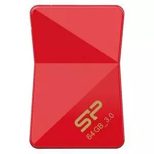 USB флеш накопитель Silicon Power 64Gb Jewel J08 Red USB 3.0 (SP064GBUF3J08V1R)