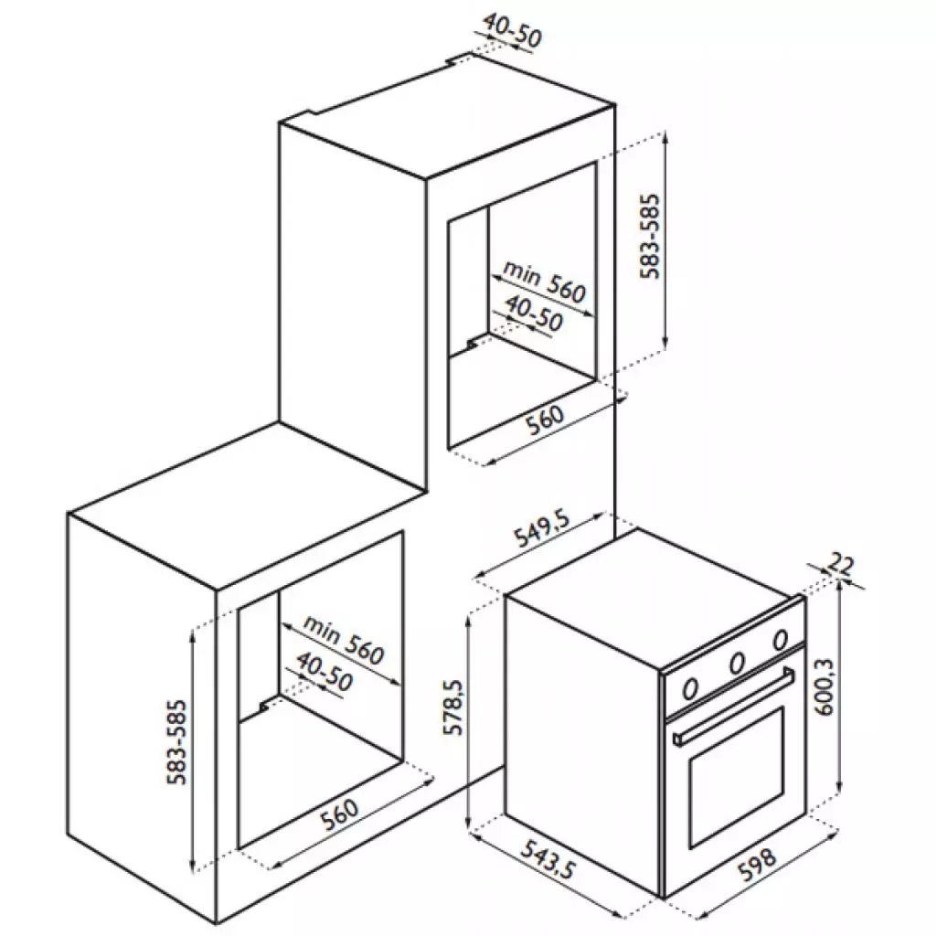 Духовой шкаф Ardesia OBA 606 I - 1 Духовой шкаф Ardesia OBA 606 I - 1
