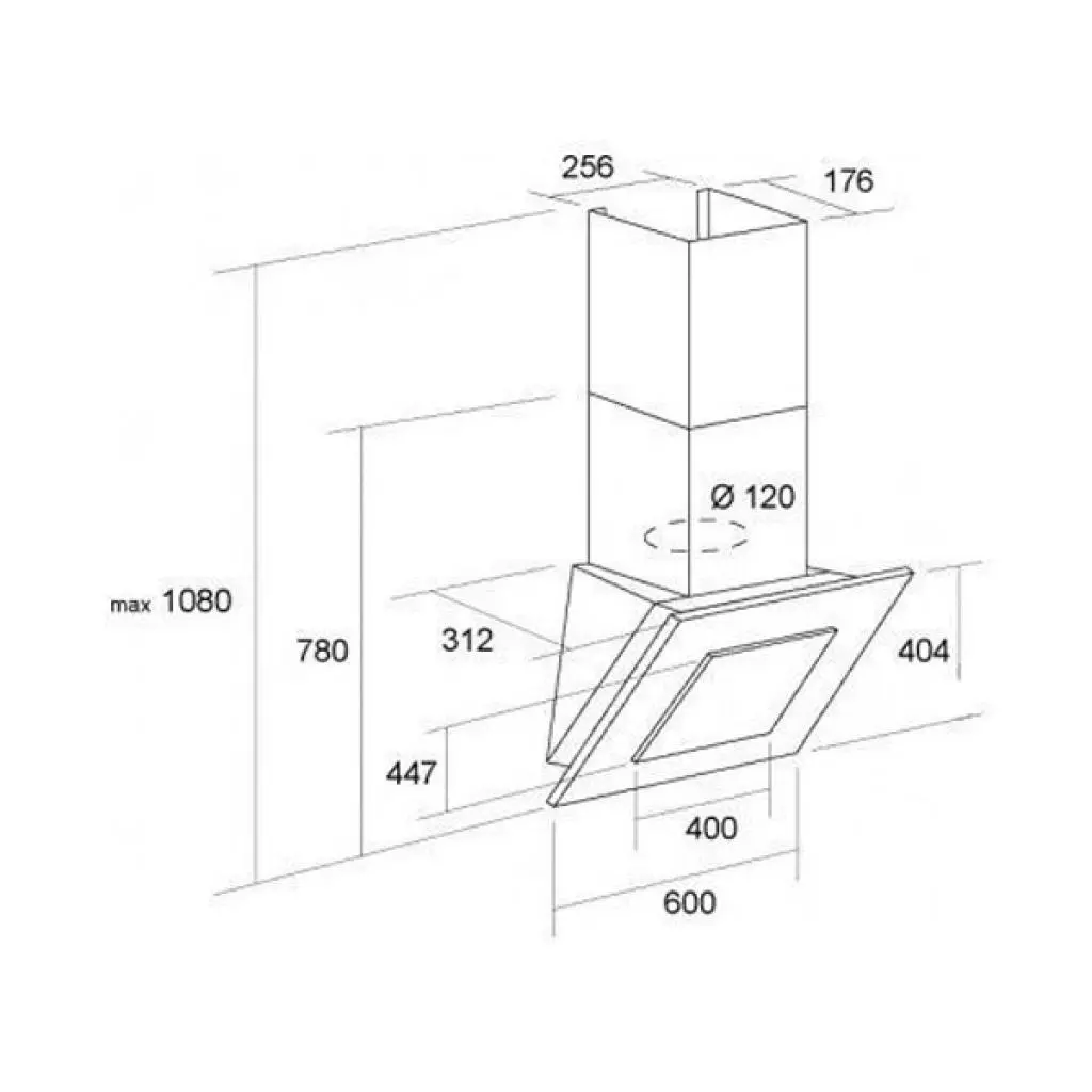 Вытяжка кухонная Borgio RN-F 60 white MU - 2 Вытяжка кухонная Borgio RN-F 60 white MU - 2