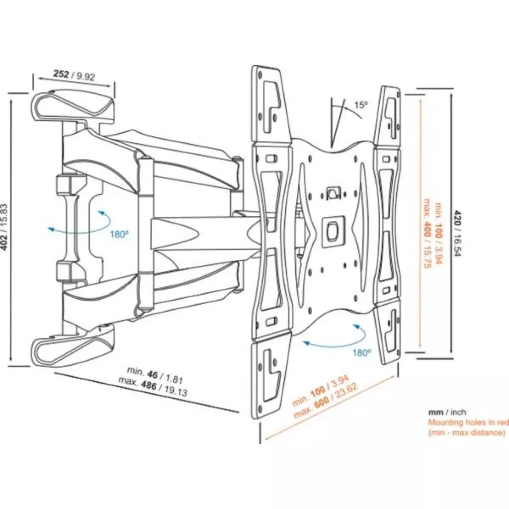 Кронштейн Vogels BASE 45 L (8343345) - 3 Кронштейн Vogels BASE 45 L (8343345) - 3