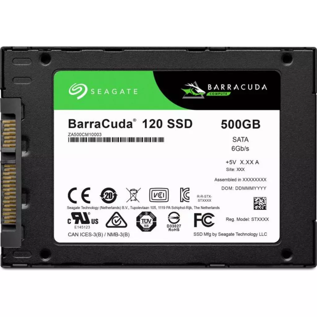 Накопитель SSD 2.5" 500GB Seagate (ZA500CM1A003) - 4 Накопитель SSD 2.5" 500GB Seagate (ZA500CM1A003) - 4