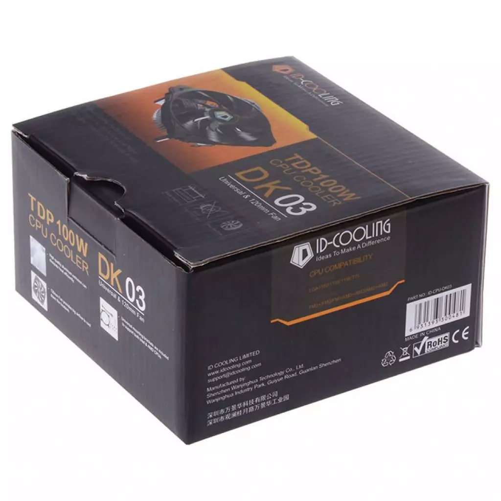 Кулер для процессора ID-Cooling DK-03 - 4