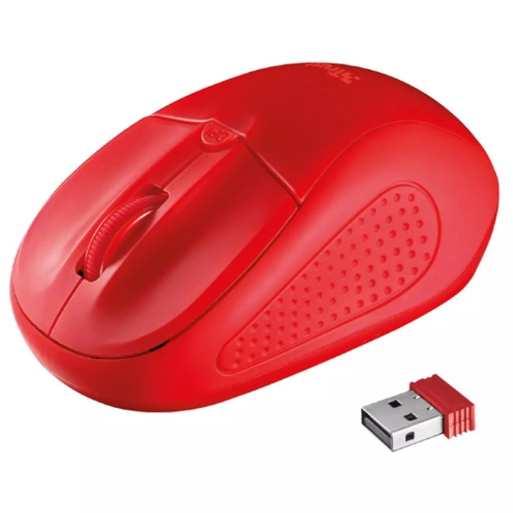 Мышка Trust Primo Wireless Mouse Red (20787)