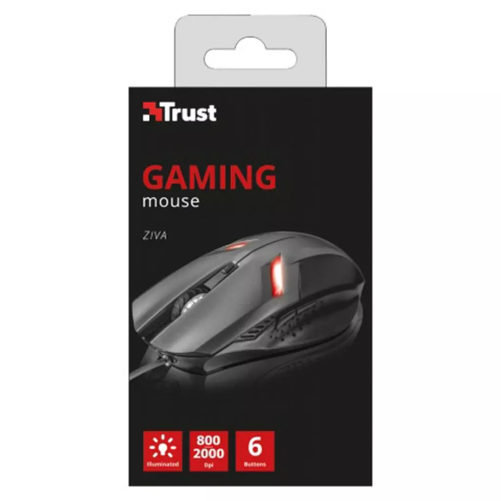Мышка Trust Ziva Gaming mouse (21512) - 3 Мышка Trust Ziva Gaming mouse (21512) - 3