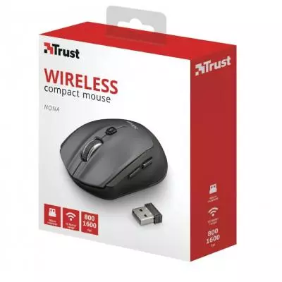 Мышка Trust Nona Compact Wireless Black (23177) - 5