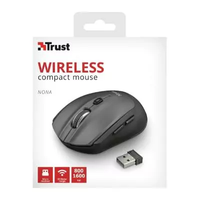 Мышка Trust Nona Compact Wireless Black (23177) - 6
