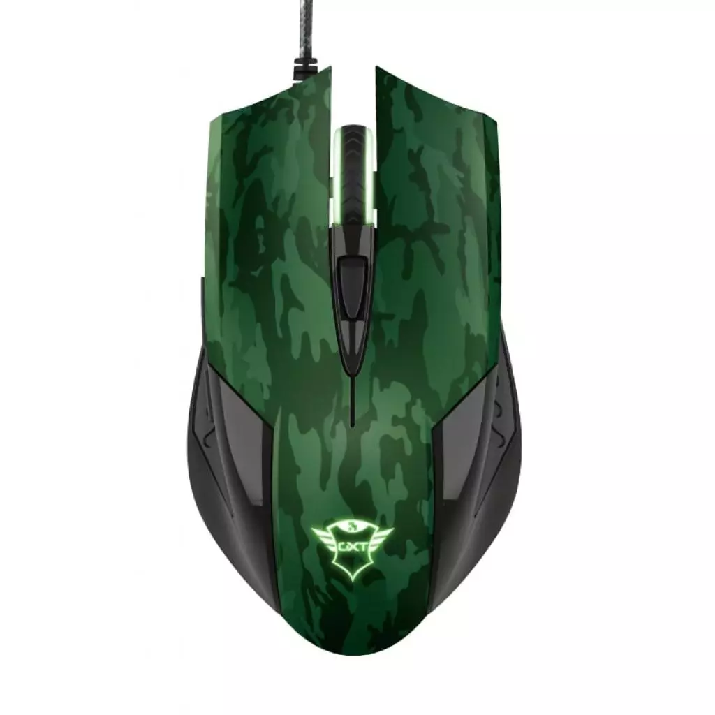 Мышка Trust GXT 781 Rixa Camo Mouse & Pad USB Camouflage (23611) - 1 Мышка Trust GXT 781 Rixa Camo Mouse & Pad USB Camouflage (23611) - 1