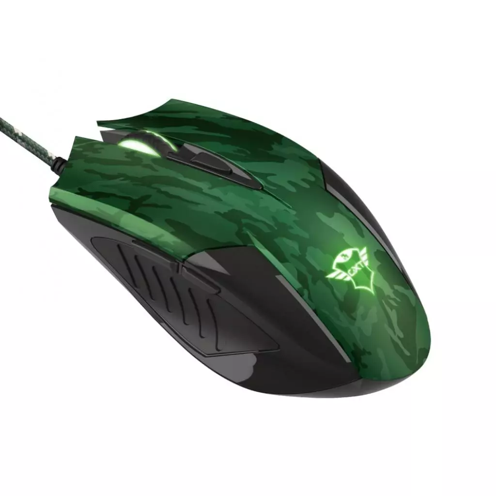 Мышка Trust GXT 781 Rixa Camo Mouse & Pad USB Camouflage (23611) - 4 Мышка Trust GXT 781 Rixa Camo Mouse & Pad USB Camouflage (23611) - 4
