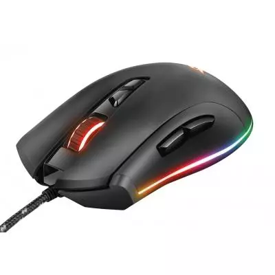 Мышка Trust GXT 900 Qudos RGB Gaming USB Black (23400) - 2 Мышка Trust GXT 900 Qudos RGB Gaming USB Black (23400) - 2