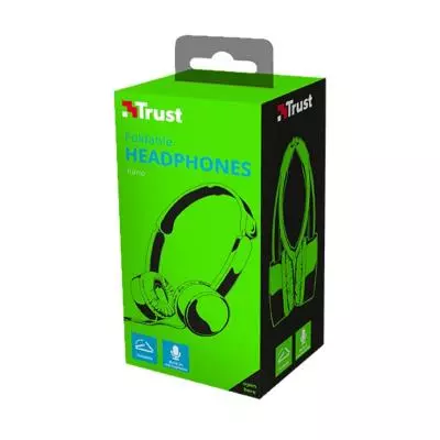 Наушники Trust Nano On-Ear Mic Green (23101) - 8 Наушники Trust Nano On-Ear Mic Green (23101) - 8