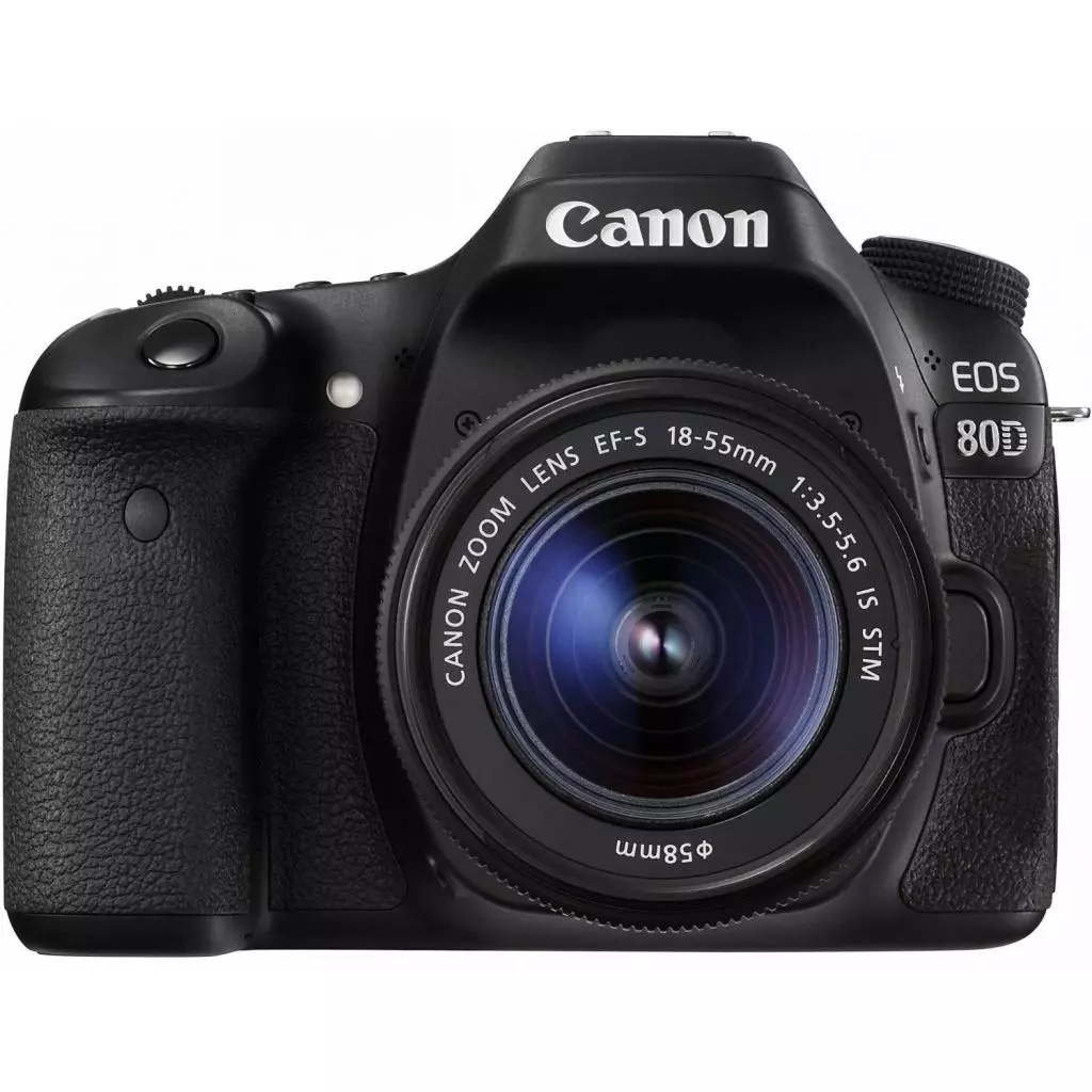 Цифровой фотоаппарат Canon EOS 80D + 18-55 IS STM (1263C038)