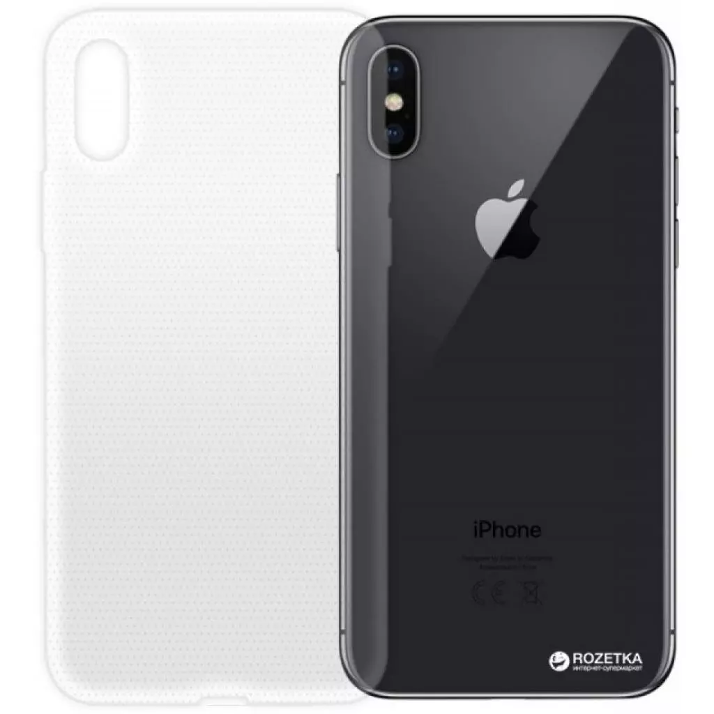 Чехол для моб. телефона Global (TPU) Extra Slim Apple iPhone X (clear) (1283126479212)
