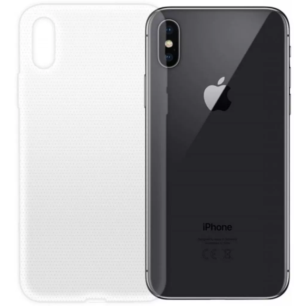 Чехол для моб. телефона Global (TPU) Extra Slim Apple iPhone XS (clear) (1283126487361)