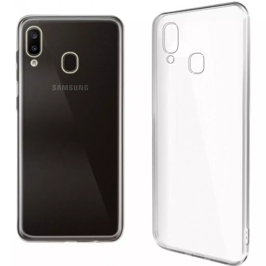 Чехол для моб. телефона Global (TPU) Extra Slim Samsung A20 (clear) (1283126491948)