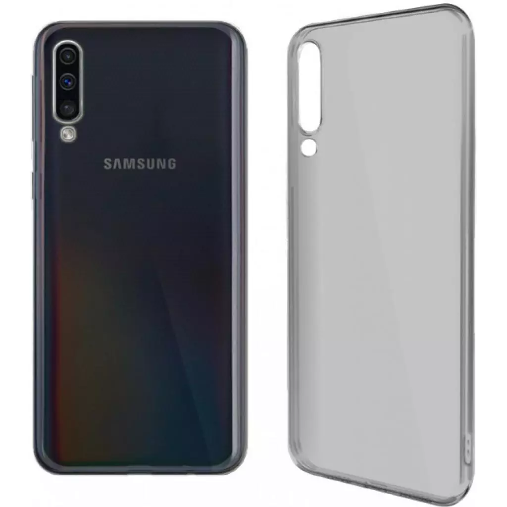 Чехол для моб. телефона Global (TPU) Extra Slim Samsung A50 (Dark) (1283126491818)