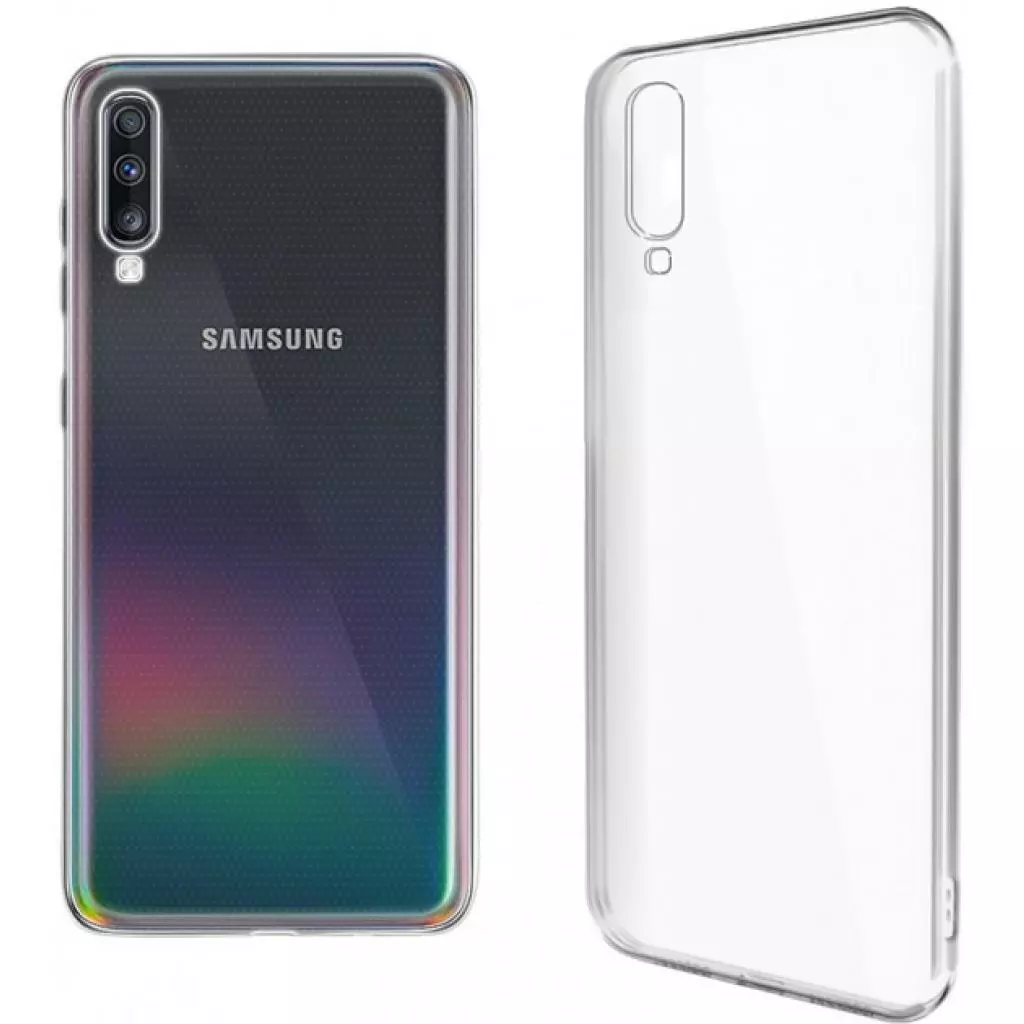 Чехол для моб. телефона Global (TPU) Extra Slim Samsung A70 (clear) (1283126491986)