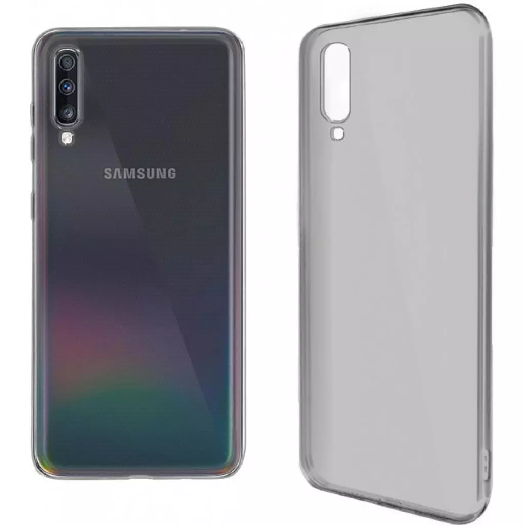 Чехол для моб. телефона Global (TPU) Extra Slim Samsung A70 (Dark) (1283126491993)